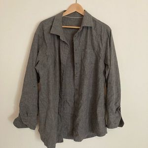 Prana button down - grey